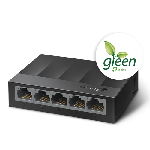 Bild von TP-Link LS1005G Netzwerk-Switch Unmanaged Gigabit Ethernet (10/100/1000) Schwarz