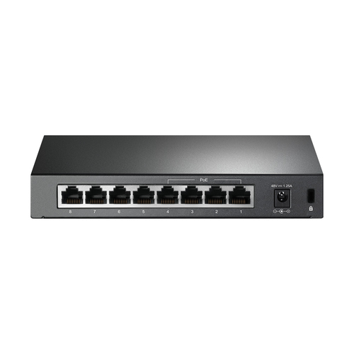 Bild von TP-Link TL-SF1008P Netzwerk-Switch Unmanaged Fast Ethernet (10/100) Power over Ethernet (PoE) Olive