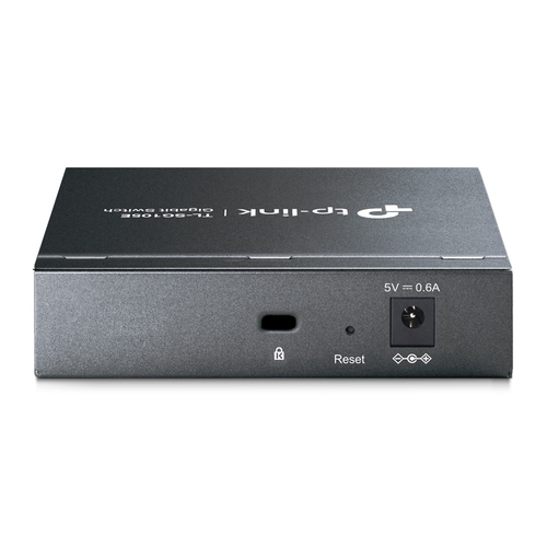 Bild von TP-Link TL-SG105E Netzwerk-Switch Managed L2 Gigabit Ethernet (10/100/1000) Schwarz