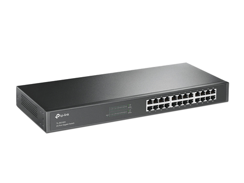 Bild von TP-Link TL-SG1024 Netzwerk-Switch Unmanaged L2 Gigabit Ethernet (10/100/1000) Schwarz