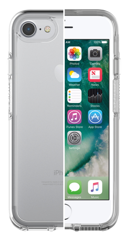 Bild von OtterBox Symmetry Clear Series für Apple iPhone SE (2nd gen)/8/7, transparent