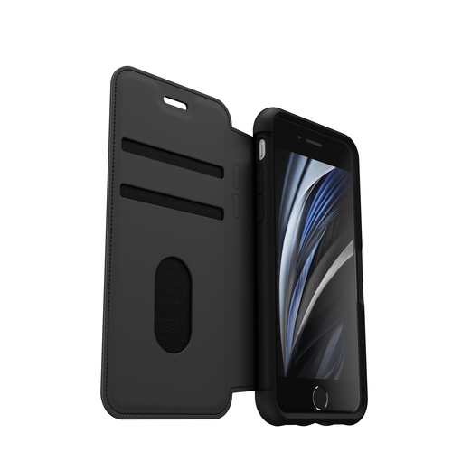 Bild von OtterBox Strada Folio Series für Apple iPhone SE (2nd gen)/8/7, schwarz - Ohne Einzelhandlesverpackung