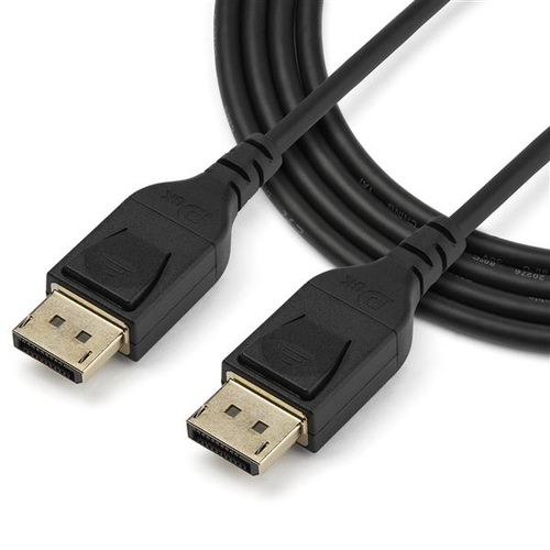 Bild von StarTech.com 2m DisplayPort 1.4 Kabel - VESA zertifiziert