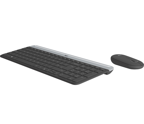 Bild von Logitech MK470 Tastatur Maus enthalten Büro RF Wireless QWERTY Tschechisch Graphit