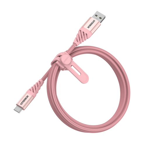 Bild von OtterBox Premium Cable USB A-C 1M, Rose Gold