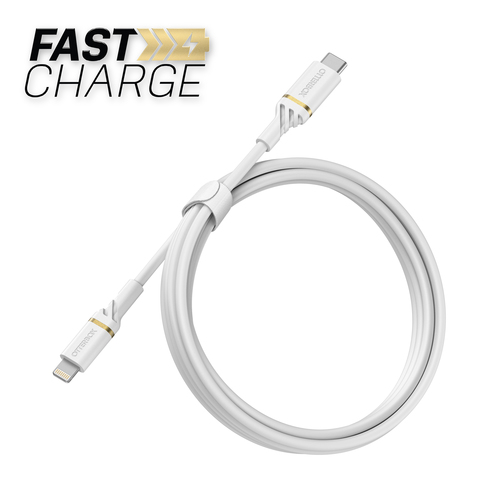 Bild von OtterBox Cable USB C-Lightning 1M USB-PD, Cloud Sky White