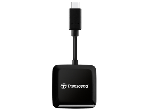 Bild von Transcend RDC3 Kartenleser USB 3.2 Gen 1 (3.1 Gen 1) Type-C Schwarz