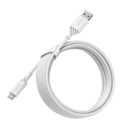 Bild von OtterBox Cable USB A-C 3M, Cloud Sky White