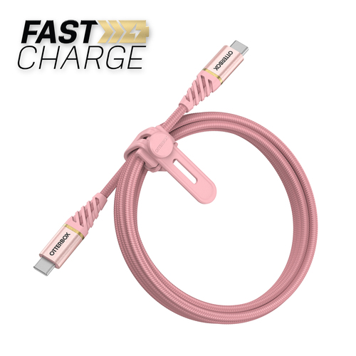 Bild von OtterBox Premium Cable USB C-C 1M USB-PD, Rose Gold