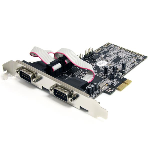 Bild von StarTech.com 4 Port Seriell RS232 PCI Express Schnittstellenkarte mit 16550 UART