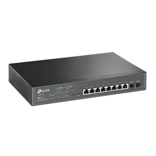 Bild von TP-Link JetStream -8-Port-Gigabit-Smart-PoE-Switch mit 2 SFP-Slots