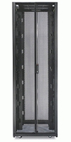 Bild von APC NetShelter SX 48U 750mm Wide x 1070mm Deep Enclosure Freistehendes Gestell Schwarz