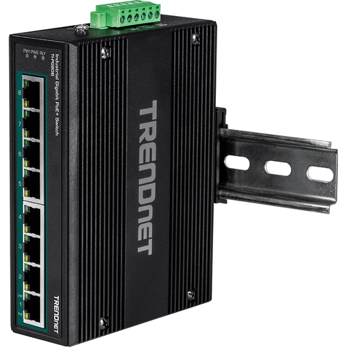 Bild von Trendnet TI-PG80B Netzwerk-Switch Gigabit Ethernet (10/100/1000) Power over Ethernet (PoE) Schwarz