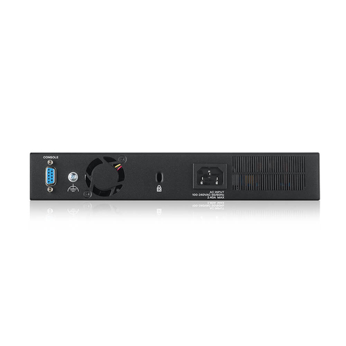 Bild von Zyxel GS2220-10HP-EU0101F Netzwerk-Switch Managed L2 Gigabit Ethernet (10/100/1000) Power over Ethernet (PoE) Schwarz