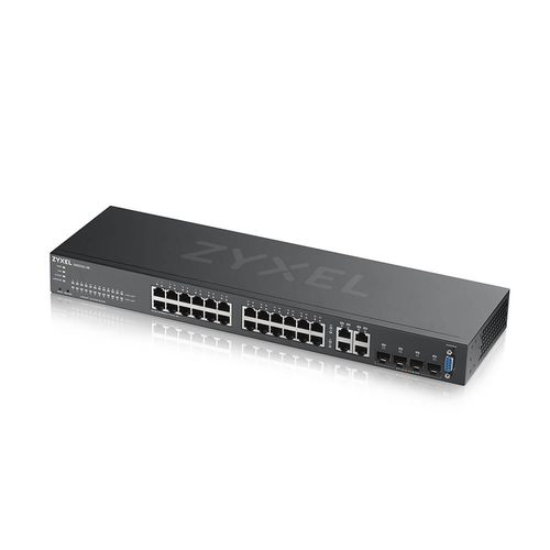 Bild von Zyxel GS2220-28-EU0101F Netzwerk-Switch Managed L2 Gigabit Ethernet (10/100/1000) Schwarz