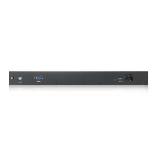 Bild von Zyxel GS2220-50HP-EU0101F Netzwerk-Switch Managed L2 Gigabit Ethernet (10/100/1000) Power over Ethernet (PoE) Schwarz