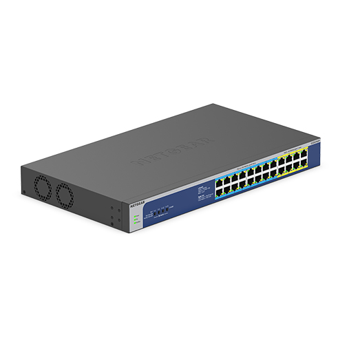 Bild von NETGEAR GS524UP Unmanaged Gigabit Ethernet (10/100/1000) Power over Ethernet (PoE) Grau