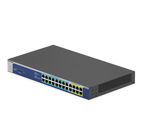 Bild von NETGEAR GS524UP Unmanaged Gigabit Ethernet (10/100/1000) Power over Ethernet (PoE) Grau