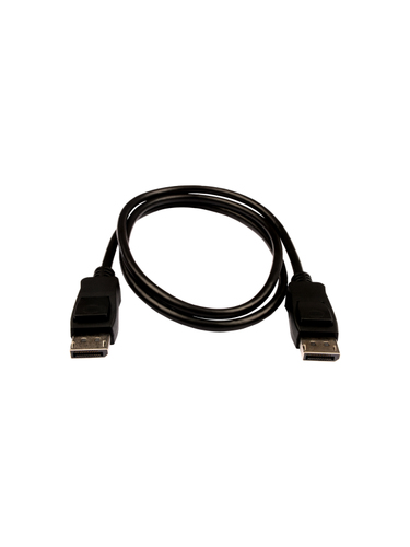 Bild von V7 Videokabel Pro DisplayPort (m) auf DisplayPort (m), schwarz, 1 m