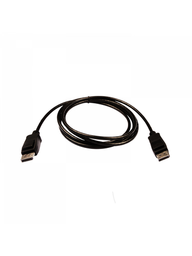 Bild von V7 Videokabel Pro DisplayPort (m) auf DisplayPort (m), schwarz, 2 m