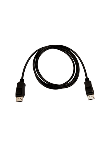 Bild von V7 Videokabel Pro DisplayPort (m) auf DisplayPort (m), schwarz, 2 m