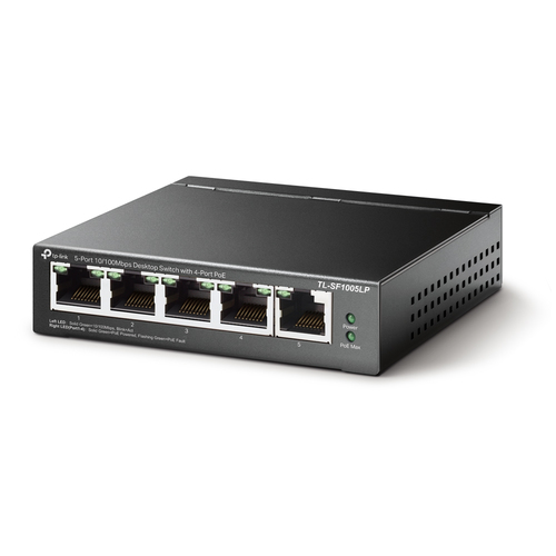 Bild von TP-Link 5-Port 10/100Mbps Desktop Switch mit 4-Port PoE