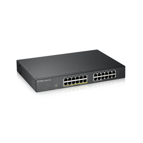 Bild von Zyxel GS1900-24EP Managed L2 Gigabit Ethernet (10/100/1000) Power over Ethernet (PoE) Schwarz