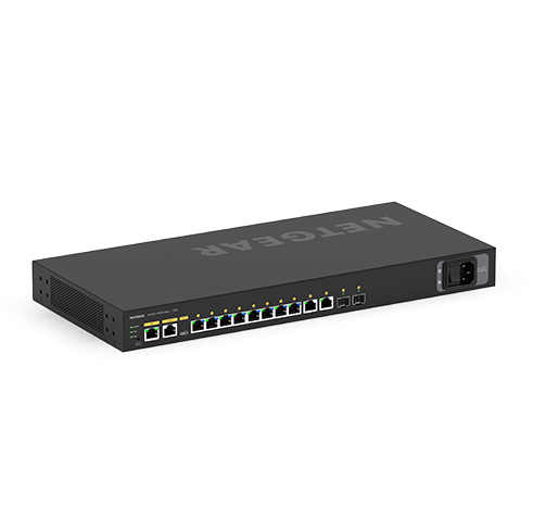 Bild von NETGEAR M4250-10G2XF-PoE+ Managed L2/L3 Gigabit Ethernet (10/100/1000) Power over Ethernet (PoE) 1U Schwarz