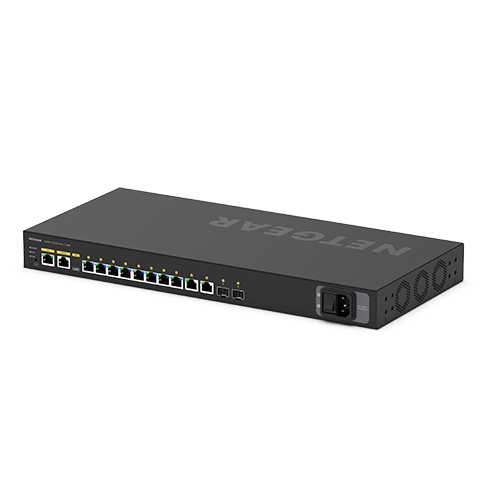 Bild von NETGEAR M4250-10G2XF-PoE+ Managed L2/L3 Gigabit Ethernet (10/100/1000) Power over Ethernet (PoE) 1U Schwarz