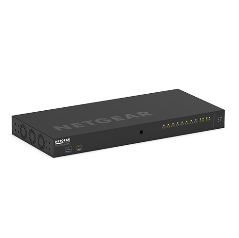 Bild von NETGEAR M4250-10G2F Managed L2/L3 Gigabit Ethernet (10/100/1000) Power over Ethernet (PoE) 1U Schwarz