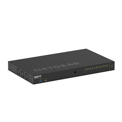 Bild von NETGEAR M4250-10G2XF-PoE++ Managed L2/L3 Gigabit Ethernet (10/100/1000) Power over Ethernet (PoE) 1U Schwarz