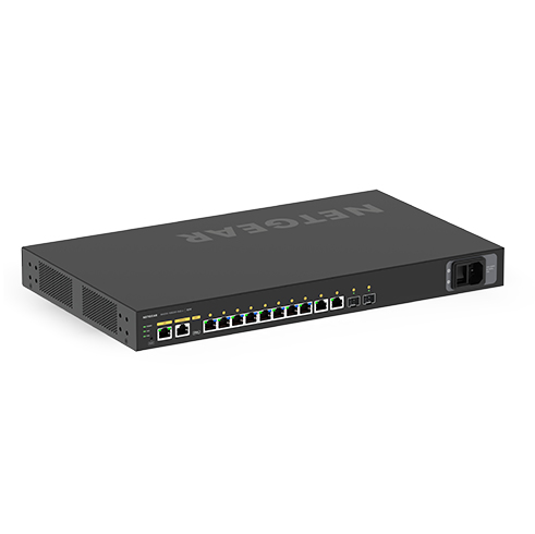 Bild von NETGEAR M4250-10G2XF-PoE++ Managed L2/L3 Gigabit Ethernet (10/100/1000) Power over Ethernet (PoE) 1U Schwarz