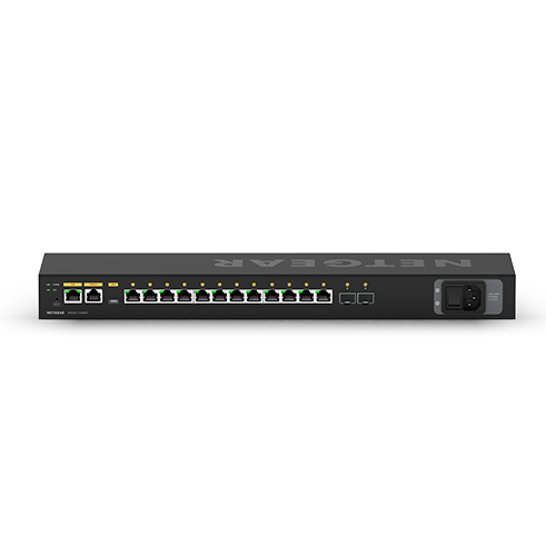 Bild von NETGEAR M4250-12M2XF Managed L2/L3 2.5G Ethernet 1U Schwarz