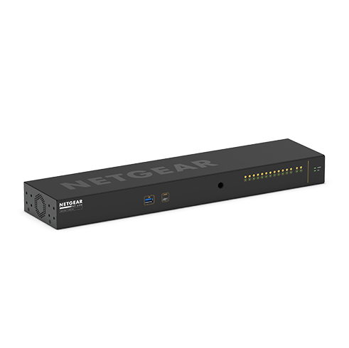 Bild von NETGEAR M4250-12M2XF Managed L2/L3 2.5G Ethernet 1U Schwarz