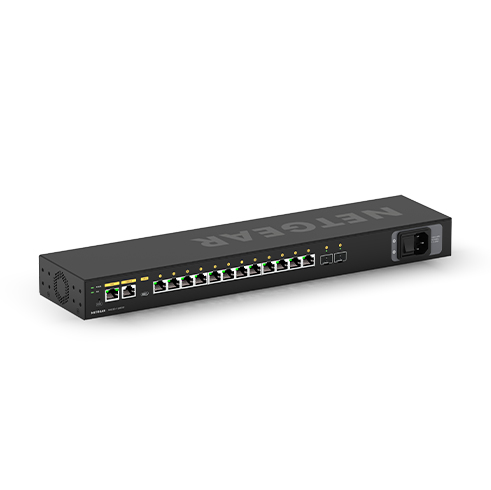 Bild von NETGEAR M4250-12M2XF Managed L2/L3 2.5G Ethernet 1U Schwarz