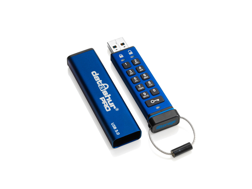 Bild von iStorage datAshur Pro USB-Stick 128 GB USB Typ-A 3.2 Gen 2 (3.1 Gen 2) Blau