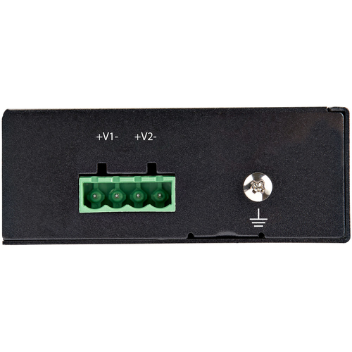 Bild von StarTech.com Industrial Gigabit PoE Injector - High Speed/High Power 90W - 802.3bt PoE ++ 48V-56VDC-Hutschiene UPoE / Ultra Power Over Ethernet-Injektor Adapter -40&deg;C bis 75&deg;C Robust