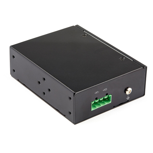 Bild von StarTech.com Industrial Gigabit PoE Injector - High Speed/High Power 90W - 802.3bt PoE ++ 48V-56VDC-Hutschiene UPoE / Ultra Power Over Ethernet-Injektor Adapter -40&deg;C bis 75&deg;C Robust