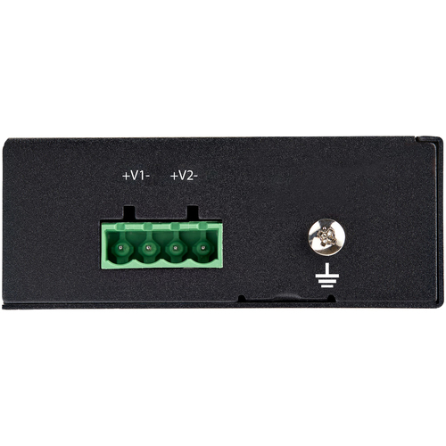 Bild von StarTech.com Industrial Gigabit Ethernet PoE Injector - 30W 802.3at PoE+ Midspan 48V-56VDC Hutschiene Power Over Ethernet Injector Adapter - -40&deg;C bis 75&deg;C - Kameras/Sensoren/WLAN Zugang