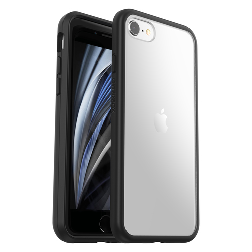 Bild von OtterBox React Series für Apple iPhone SE (2nd gen)/8/7, transparent/schwarz - Ohne Einzelhandlesverpackung