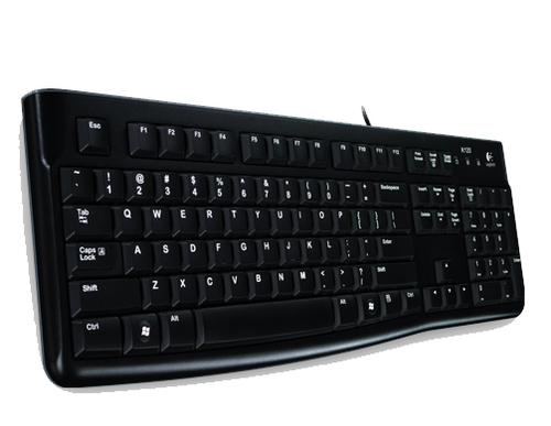 Bild von Logitech Keyboard K120 for Business Tastatur Universal USB QWERTZ Ungarisch Schwarz