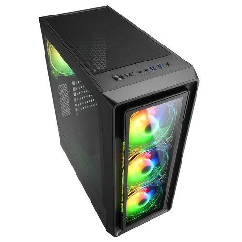 Bild von Sharkoon TK4 RGB Midi Tower Schwarz