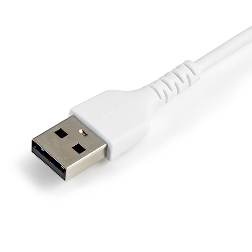 Bild von StarTech.com 15cm strapazierfähiges weißes USB-A auf Lightning-Kabel - Hochbelastbare, robuste Aramidfaser - USB Typ-A auf Lightningkabel - Lade-/Synchronisationskabel - Apple MFi-zertifiziert iPad/iPhone 12