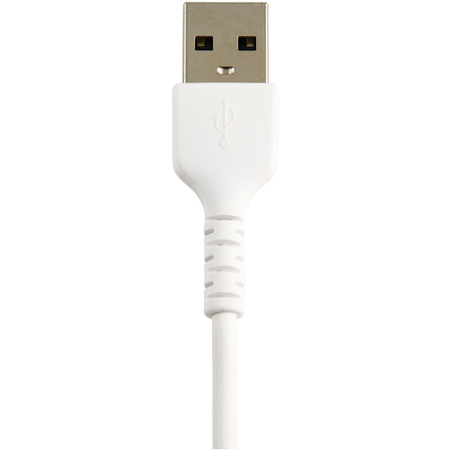 Bild von StarTech.com 15cm strapazierfähiges weißes USB-A auf Lightning-Kabel - Hochbelastbare, robuste Aramidfaser - USB Typ-A auf Lightningkabel - Lade-/Synchronisationskabel - Apple MFi-zertifiziert iPad/iPhone 12