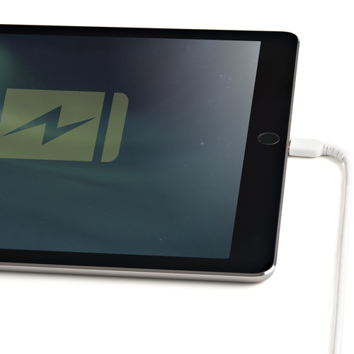 Bild von StarTech.com 15cm strapazierfähiges weißes USB-A auf Lightning-Kabel - Hochbelastbare, robuste Aramidfaser - USB Typ-A auf Lightningkabel - Lade-/Synchronisationskabel - Apple MFi-zertifiziert iPad/iPhone 12