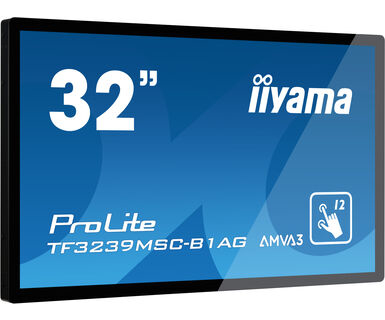 Bild von iiyama ProLite TF3239MSC-B1AG Computerbildschirm 80 cm (31.5 Zoll) 1920 x 1080 Pixel Full HD LED Touchscreen Multi-Nutzer Schwarz