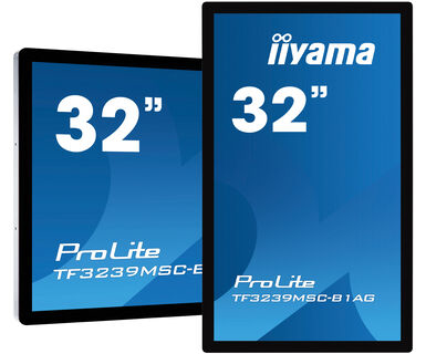 Bild von iiyama ProLite TF3239MSC-B1AG Computerbildschirm 80 cm (31.5 Zoll) 1920 x 1080 Pixel Full HD LED Touchscreen Multi-Nutzer Schwarz