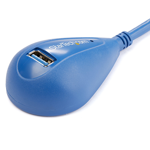 Bild von StarTech.com 1,5m USB 3.0 SuperSpeed Verlängerungskabel - Stecker/Buchse - Blau