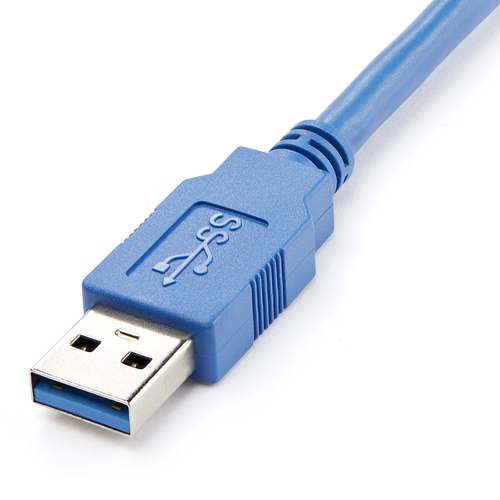 Bild von StarTech.com 1,5m USB 3.0 SuperSpeed Verlängerungskabel - Stecker/Buchse - Blau