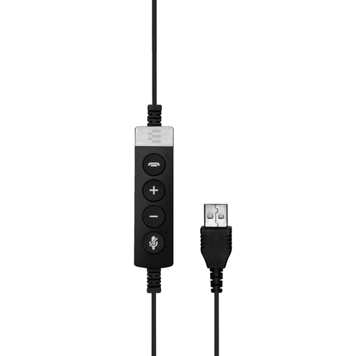Bild von EPOS | SENNHEISER IMPACT SC 230 USB MS II, Kabelgebunden, Büro/Callcenter, 50 - 18000 Hz, 58 g, Kopfhörer, Schwarz